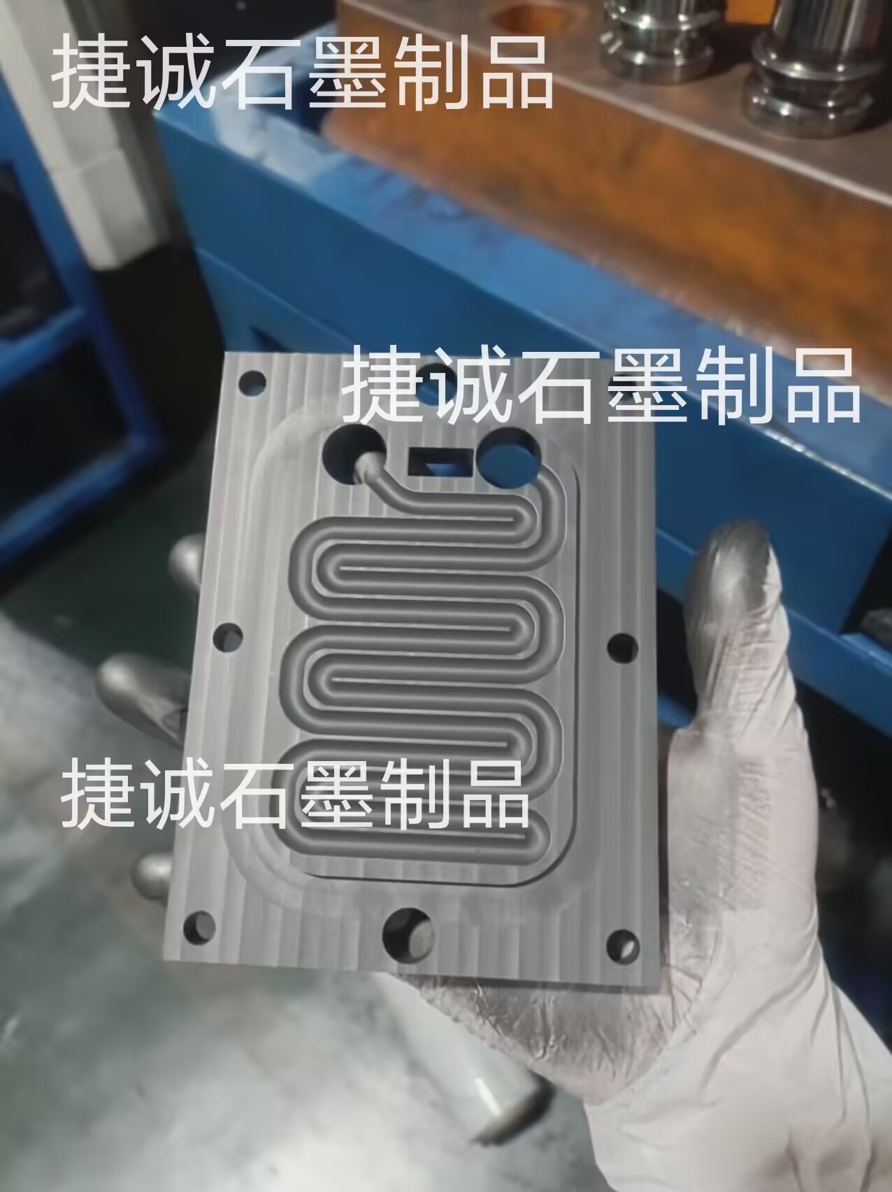 液冷板釬焊石墨模具，水冷板釬焊石墨模具，AL6061水冷板真空釬焊石墨模具，釬焊式水冷板工裝夾具，釬焊石墨模具，鋁板結構水冷板釬焊石墨模具